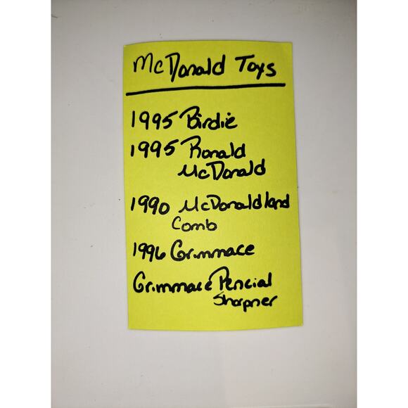 McDonalds Happy Meal Toys - Picture 4 of 4